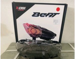 Lampu Stop New Beat Deluxe Beat Street Beat CBS ESP 2020 2021 2022 2022 2023 2024 Tipe Emoticon Animasi Plus Magnet Stoplamp Beat Coloseum Animasi Lampu Rem Belakang Motor Kendaraan