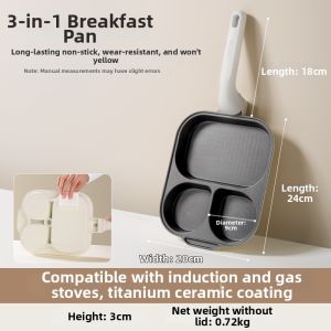 Jeetee | Titanium Ceramic Nonstick Frying Pan for Breakfast Eggs