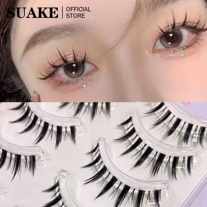 SUAKE 5 Pairs 3D False Eyelashes Natural Simulation Lashes Eye Makeup tool