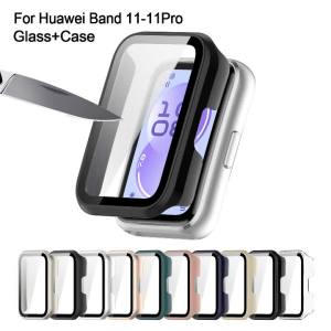 Phụ Kiện Huawei Band 11 Pro - Kính Cường Lực Bảo Vệ Màn Hình Vỏ Bảo Vệ Bằng Nhựa PC Cứng Dành Cho Người Lớn Phụ Kiện Thông Minh