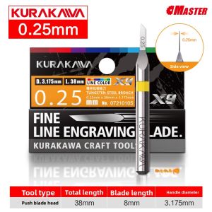 KURAKAWA Tungsten Steel Model Detailing Tool Precision Positioning Knife High Quality Craftsmanship Sculpting Carving Knife
