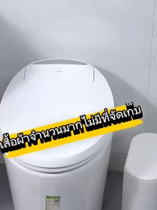 ตะกร้าซักผ้า เสื้อผ้าผลิตภัณฑ์ ทำให้พับเก็บได้ติดผนัง ตะกร้าซักผ้าพับติดผนังกระเช้าแขวน อุปกรณ์จัดระเบียบเสื้อผ้า