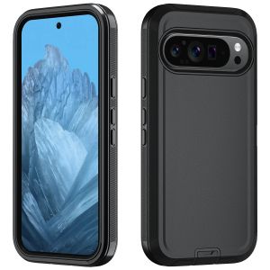 Armor Heavy Duty Tough Dustproof Cover for Google Pixel 11 10 9 Pro XL 10A 9A 8A 11Pro 10Pro Shockproof Matte Protect Phone Case