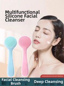 Soft Silicone Facial Cleansing Brush Portable Beauty Tool