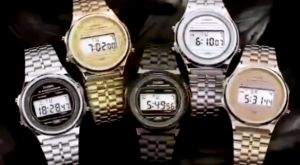 Jam Tangan Digital Rantai Stainless Bulat Anti Air Best Seller