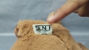 Boneka Capybara Ekor Putar Kapibara Plush Animal Capybara Ekor Kipas S