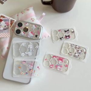 Sanrio | Cute Sanrio  Acrylic Lens Film Tempered Glass Camera Lens Protectors for IPhone 17 Pro Max 17 Pro Mobile Phone Camera Protectors