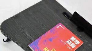 ARAFURA - TaffHOME Meja Belajar Laptop Lipat Portable Desk with Bottle Hole - L62