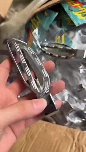 ✅COD Honda Stylo Chrome Foot Steps Universal For All Motorbikes 2Pcs