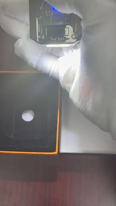 Quẹt Điện tạo tia Plasma Mecha Vòng Cung Đôi Loại-C kết hợp đèn Pin ...