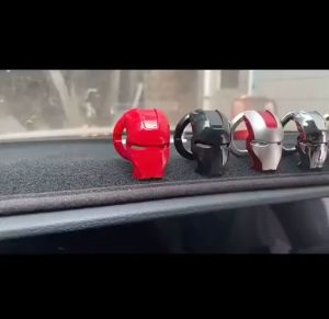 Miếng Dán Trang Trí Nút Khởi Động Xe Hơi Hình One-Key 3D Nhìn Rất Ngầu