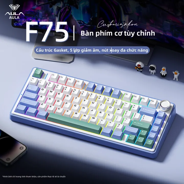 AULA | Bàn Phím Cơ Không Dây Đa Chế Độ Tùy Chỉnh | BigBuy360 - bigbuy360.vn AULA | Bàn Phím Cơ Không Dây Đa Chế Độ Tùy Chỉnh | BigBuy360 - bigbuy360.vn
