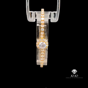 L471 Lắc tay nữ  đính đá CZ sáng lấp lánh kiểu dáng trẻ trung- xinh xắn JOJO