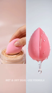 [BUY 1 TAKE 1] Beauty Egg Sponge Soft Makeup Blender Wet & Dry Use Smooth Blending Random Color