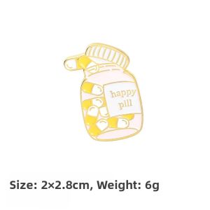 Medical Themed Alloy Cartoon Badge Pins for Doctors Nurses