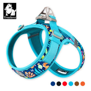 TRUELOVE Adjustable Dog Harness Reflective Pet Harness Durable Breathable Mesh Dogs Comfortable with Quick Release Buckle for Dog