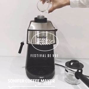 Máy Pha Cà Phê Espresso Hoàn Toàn Tự Động -  SF-3534 Sonifer Áp Suất 220V Điện Gia Dụng
