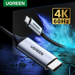UGREEN 1.5m/2m USB C to HDMI 4K 60HZ USB Type C Thunderbolt 3 Adapter Type C to HDMI Cable for Macbook USB-C HDMI Adapter Type-C HDM