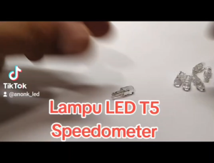 Lampu LED T5 Speedometer FinoMioJupiter dan Mobil Resin / Lampu LED T5 Resin indikator Kilometer
