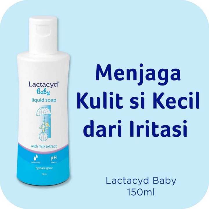 Lactacyd Baby Liquid Soap Sabun Mandi Cair Bayi 150ml(No Box