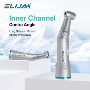 Dental Contra Angle Handpiece Inner Channel for Restorative Dentistry Low Speed E-Type Push Button 2.35mm Bur Autoclavable