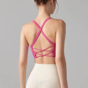Anti-Shake Sports Bra Fixed Cups