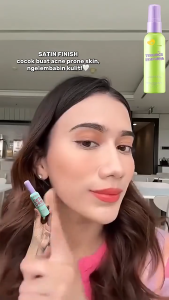 Makeup Setting Spray 100ml- Beauty Protecting 4 X Hydrating Makeup Mist Flawless Lightening Primer Water Tahan 24 JAM