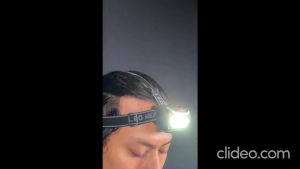 (GRATIS ONGKIR) TaffLED Headlamp Senter Kepala Baterai Flashlight Waterproof LED 3 Modes - CH-2016