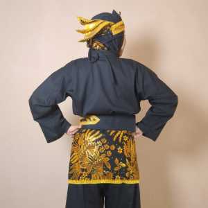 Sembong Dodot silat mewah tiga layer untuk tunggal baku ganda festifal