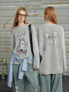 unifree | Spotted Dog Print Women T-Shirt