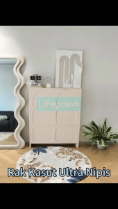 Shoe Cabinet 3 Tier Shoe Rack Rak Kasut Almari Kasut Kabinet Kasut Rak Kasut Bertutup Shoe Storage Organizer