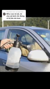 Bình Xịt Bọt Tuyết combo Rửa Xe Ô Tô  Xe Máy Bình Tưới Cây Cầm Tay Tiện Dụng Bọt Rửa Xe Không Chạm