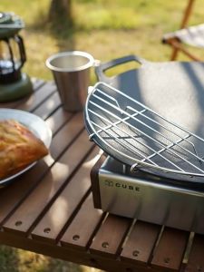 Saringan & Tempat Pemanggang Bulat Anti Lengket