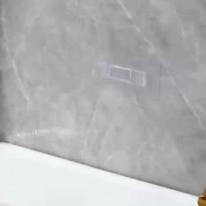 2 Colors Drill Free Wall Mounted Organizer Lid With Removable Drainer Cosmetic Storage Box Holder IP