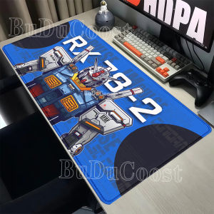 Bandai | Mouse Pad Gundam RX-78-2 Anime Gaming XXL Non-slip Mousepad PC Computer Keyboard Office HD printing overlock esports Desk Mat