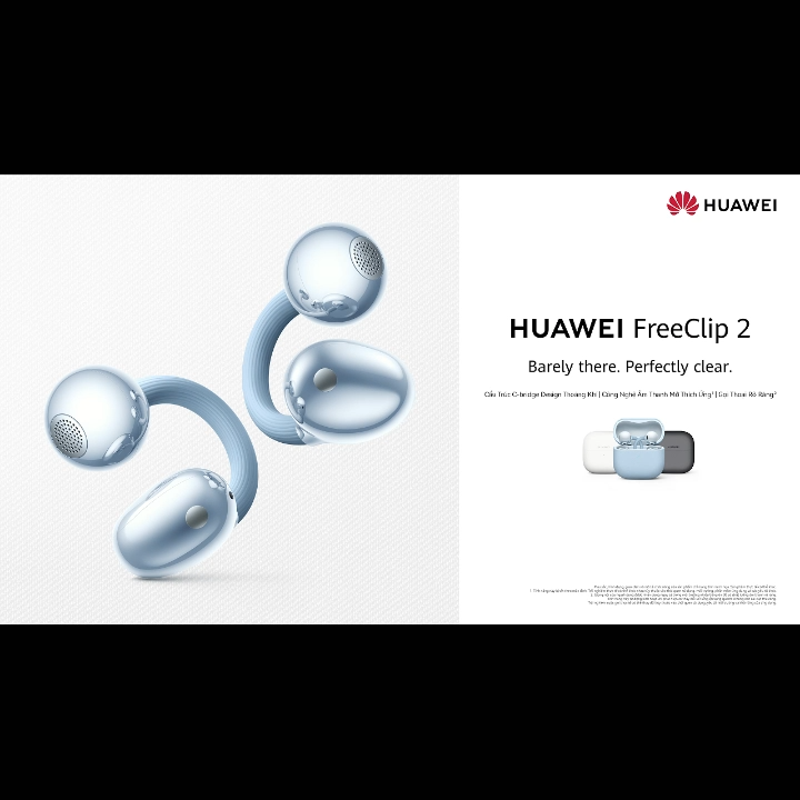 Tai Nghe HUAWEI FreeClip 2 | Cấu Trúc C-bridge Design Thoáng Khí | Công ...