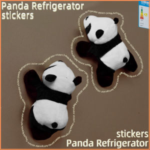 Adorable Plush Panda Fridge Magnet Creative Decorative Souvenir from Chengdu Sichuan Travel Memory Toy Cultural Creative Supplies