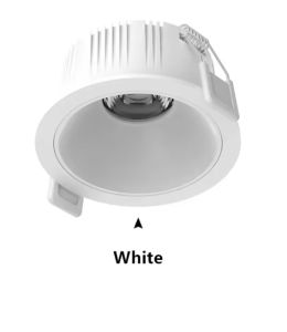 Anti Glare Recessed LED Downlights 5W 7W 9W 12W 15W 20W COB Ceiling Lamp Spot Lights AC85-265V Indoor lighting