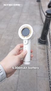 Nitecore izzCool™ 20 Pro – Quạt điều hòa cầm tay mini pin 5000mAh làm mát -16°C