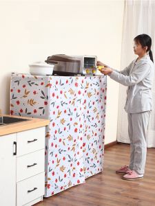 Dust Cover Kitchen Storage Rack Oil-Proof Cover Storage Rack Dust-Proof Cover Storage Rack Dust-Proof Punch-Free Cover Cloth