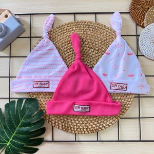 Seri PINK - 3 PCS Topi Kupluk Bayi Bayi Baru Lahir Topi Bayi Pelindung Kepala Bayi