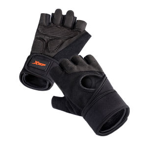 XTEP | Anti-Slip Training Gloves For Men Pull Up Exercises Callus Protection with Wrist Support