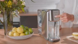 Breville LWA200BSS The AquaStation™ Hot Water Dispenser - your instant hot and filtered water solution at the touch of a button!