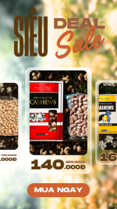 {CỒ} Hạt Điều Vỏ Lụa Hạt To Vừa 500Gr rang muối hàng loại 1 380 hạt/kg W180 hạt điều có vị mặn nhẹ thơm ngon - CHỢ HẠT T&A