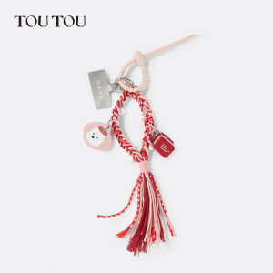 TOUTOU | Red Birthday Gift Diy Bag Charm Keychain