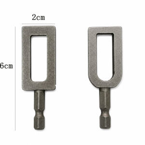 Rafford 1/4 Inch Hex Shank Wire Twister Drill Attachment 9#/11# Rebar Tie Wire Winder Tool for Fence Repair & Construction