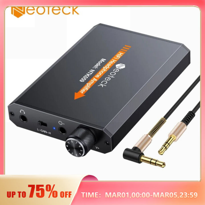 16-300 HD HiFi Portable Headphone Amplifier – 3.5mm AUX, USB & Bluetooth – 1000mAh