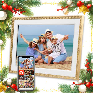 Christmas Gift Digital Picture Frame 10.1 Inch WiFi Frameo 1280 * 800IPS HD Cloud Smart Digital Photo Frame32GB Storage