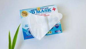 Hộp 50 cái khẩu trang 3D Duy Quân đa lớp ngăn vi khuẩn xâm nhập cảm giác thoải mái dễ dàng hít thở