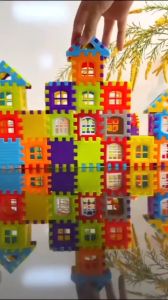 [KST] Block Rumah 120pcs | Mainan Edukasi Block Puzzle | Mainan Bongkar Pasang Seru Bareng Teman